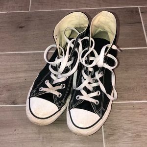 converse high tops black